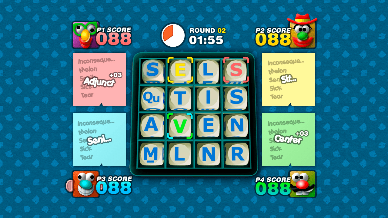 Fig. 1 . Boggle gameplay