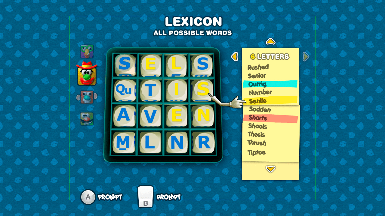 Fig. 3 . Boggle lexicon
