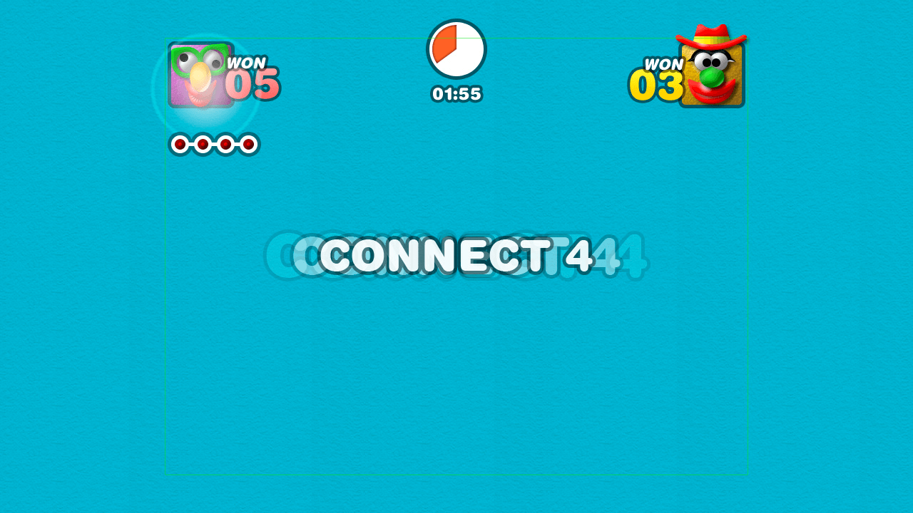 Fig. 5 . Connect 4 game over