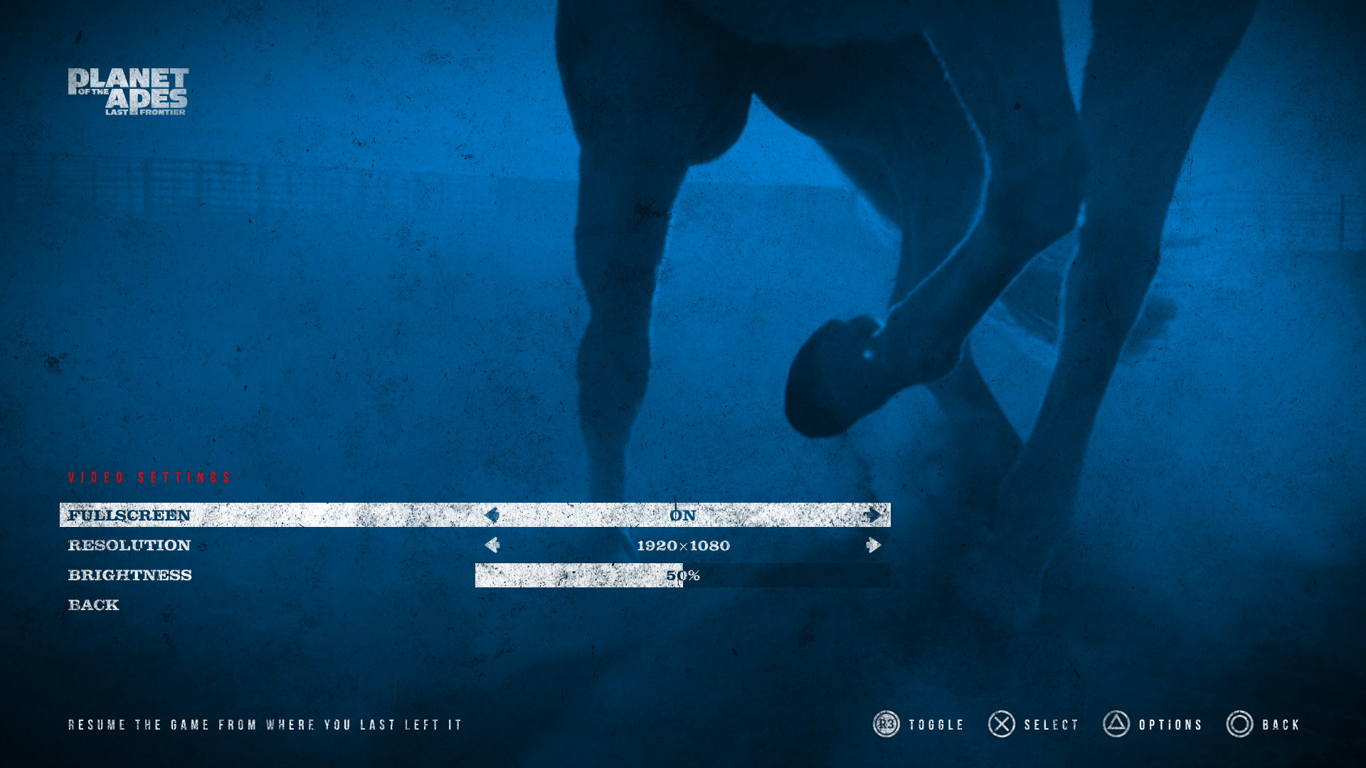 Fig. 2 . Options menu